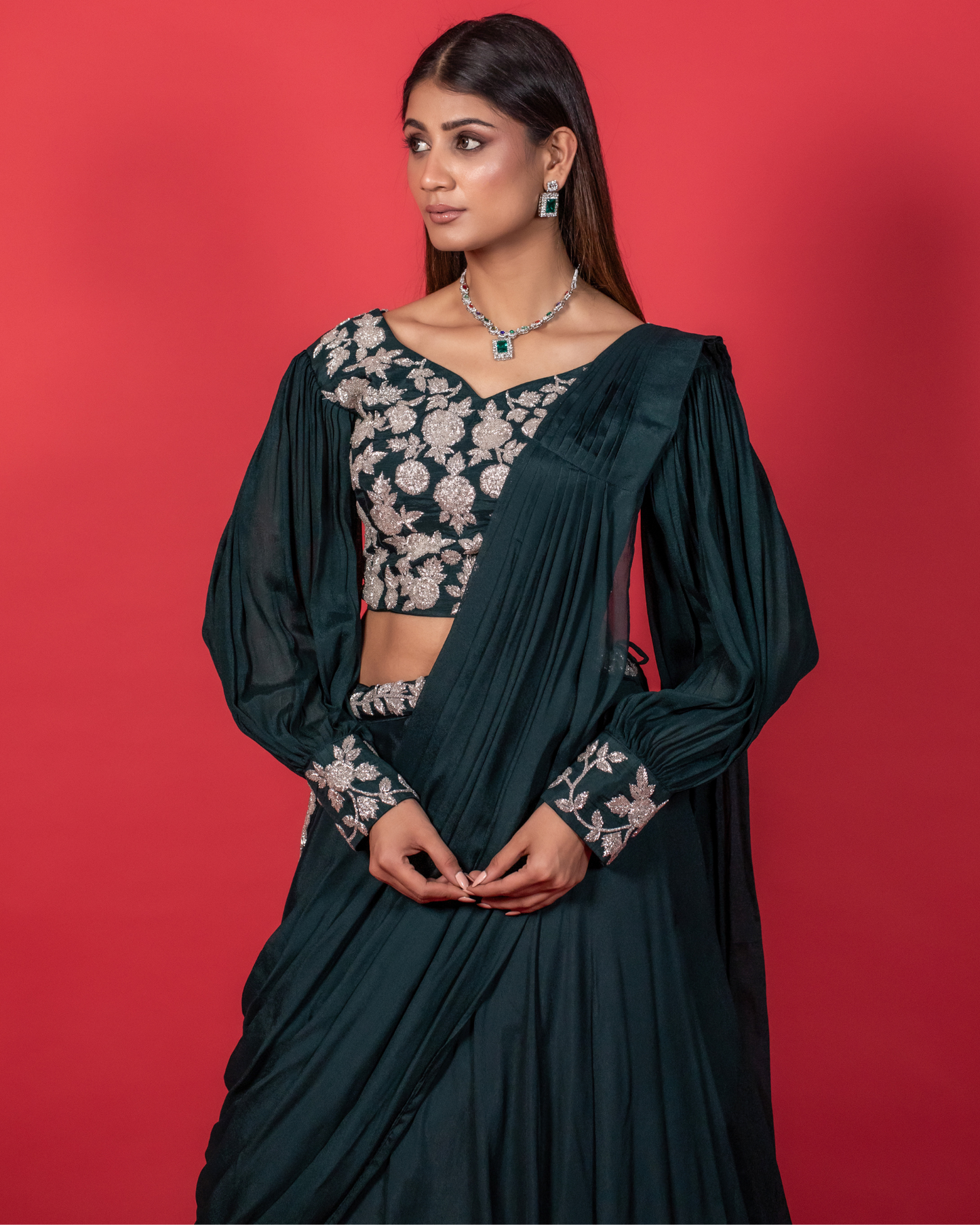 Pocketed Draped Fusion Wear