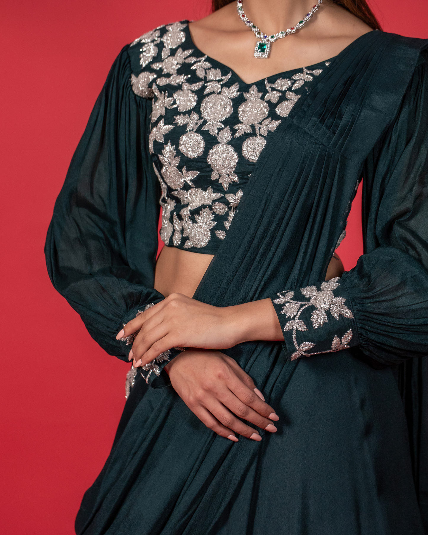 Pocketed Draped Fusion Wear