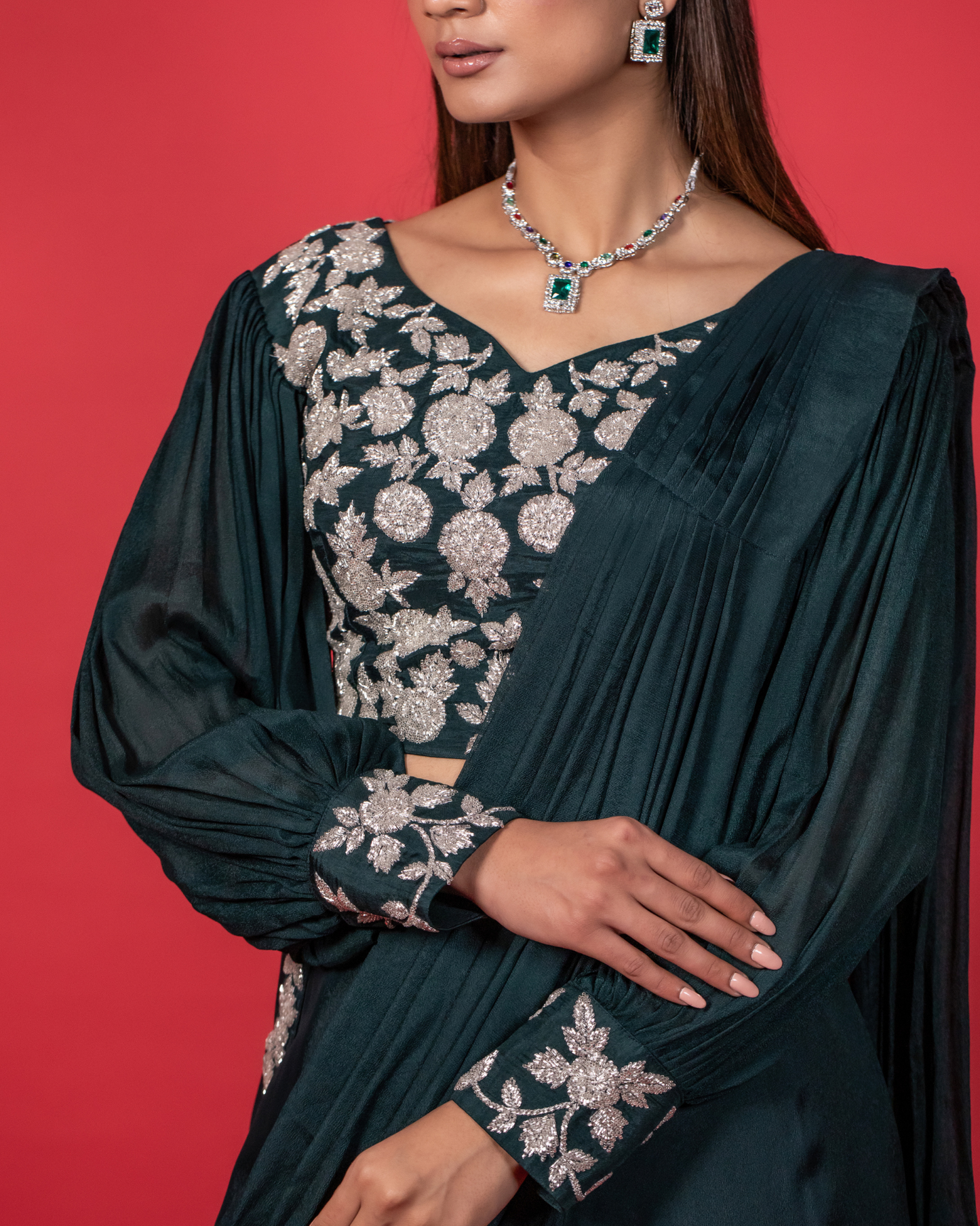 Pocketed Draped Fusion Wear