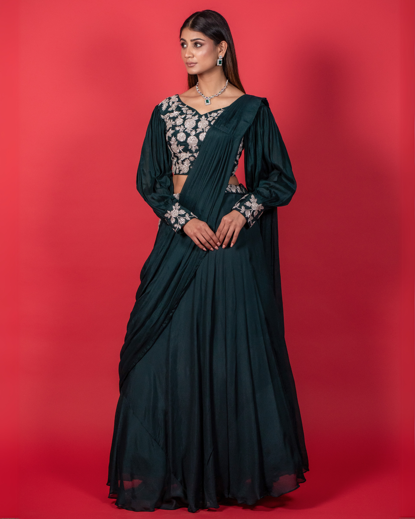 Pocketed Draped Fusion Wear
