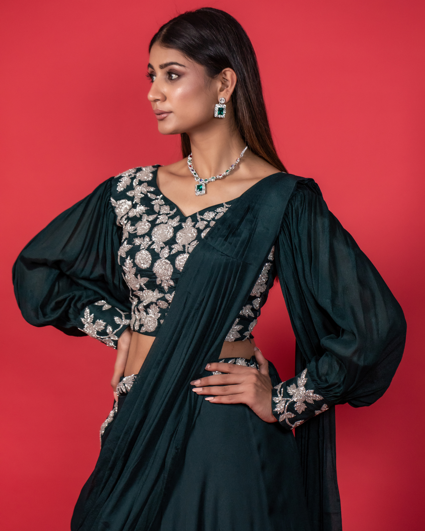 Pocketed Draped Fusion Wear