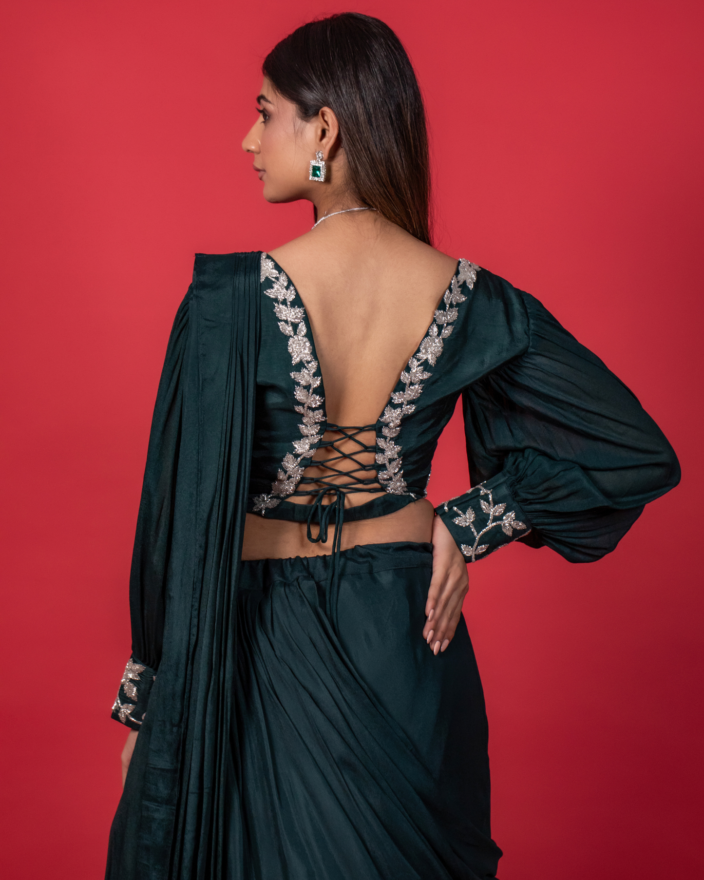 Pocketed Draped Fusion Wear