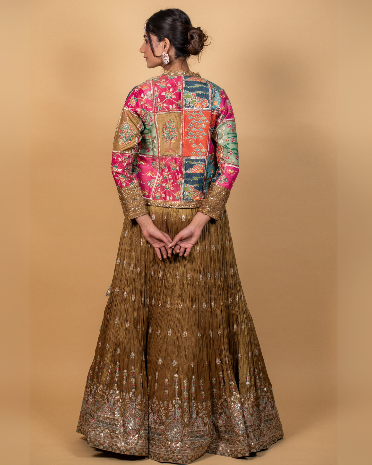 Amber Brown Indo-Western
