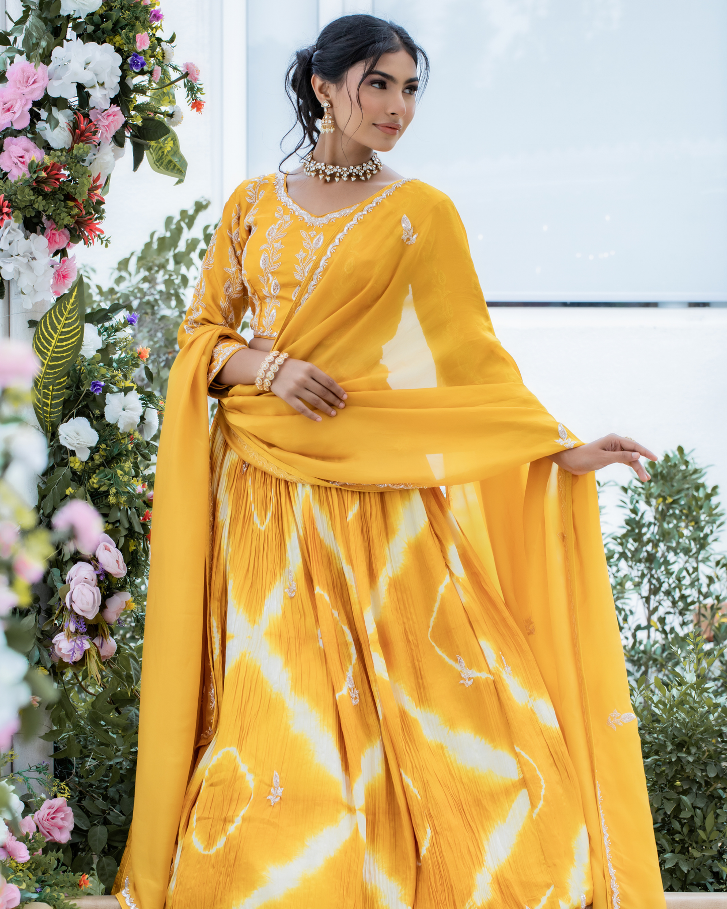 Sunny Silhouettes Lehenga Set