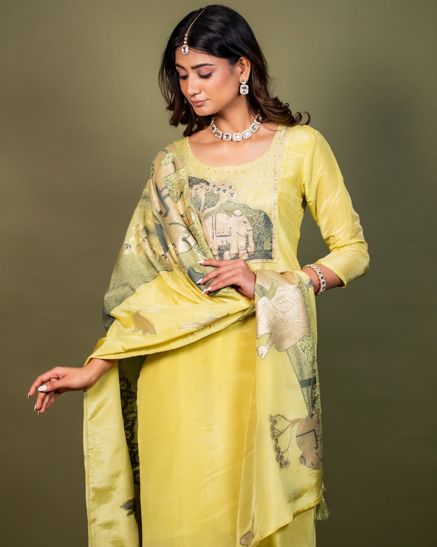 Lemonade Dream Kurti Set